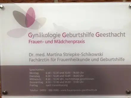 Foto von Dr. med. M. Striepke-Schikowski / Gynäkologie Geburtshilfe Geesthacht